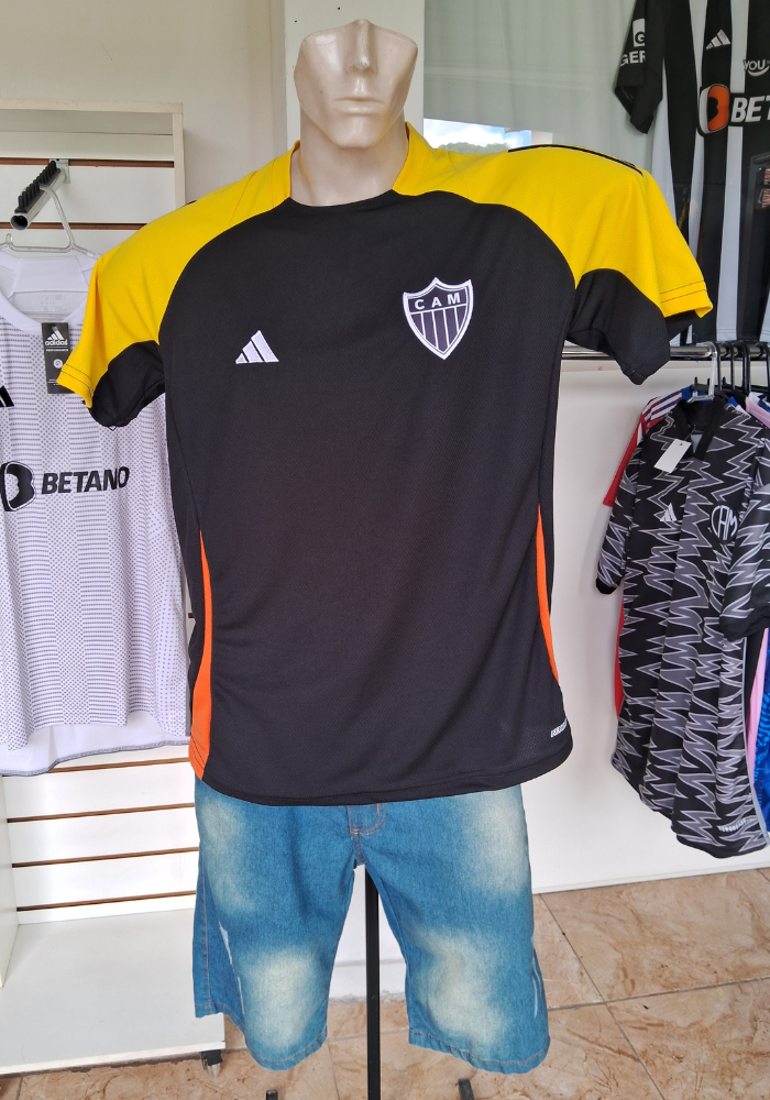 Camisa do Atlético / Camisa de Treino 2025 / Linha Premium Tecnologia Aeroready, Controla a Umidade e Remove o Suor do Corpo .