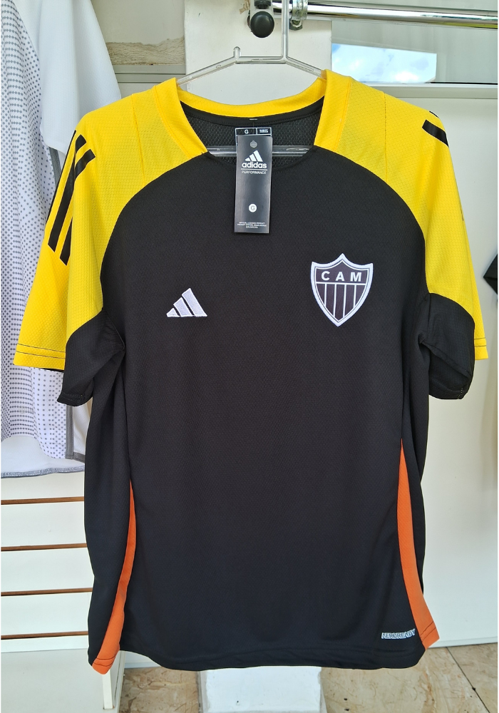 Camisa do Atlético / Camisa de Treino 2025 / Linha Premium Tecnologia Aeroready, Controla a Umidade e Remove o Suor do Corpo .